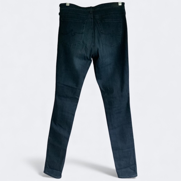 AG Adriano Goldschmidt The Abbey Mid Super Rise Skinny Jeans Dark Wash SZ 27 R - Picture 7 of 15